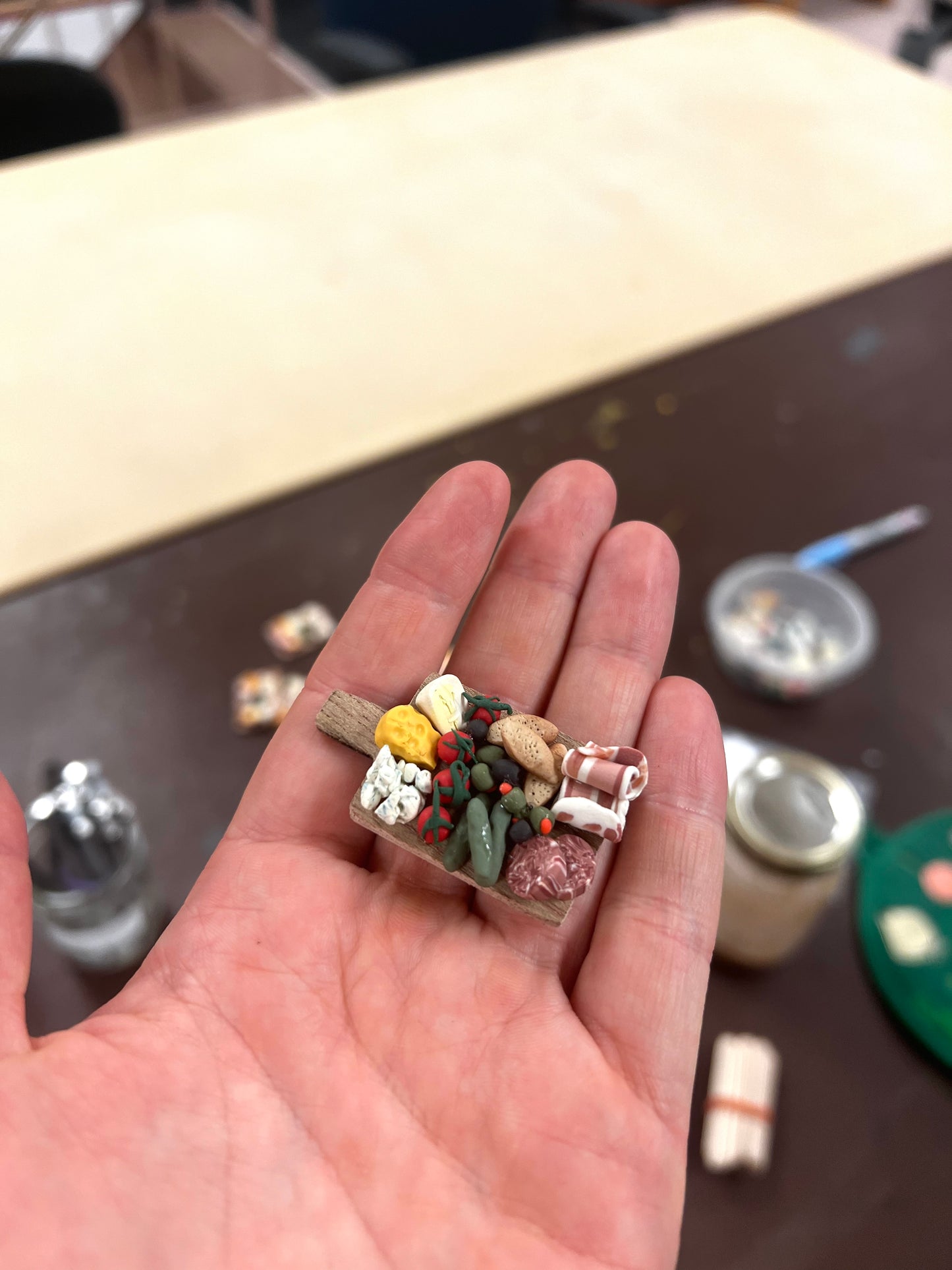 Miniature Polymer Clay Charcuterie Workshop