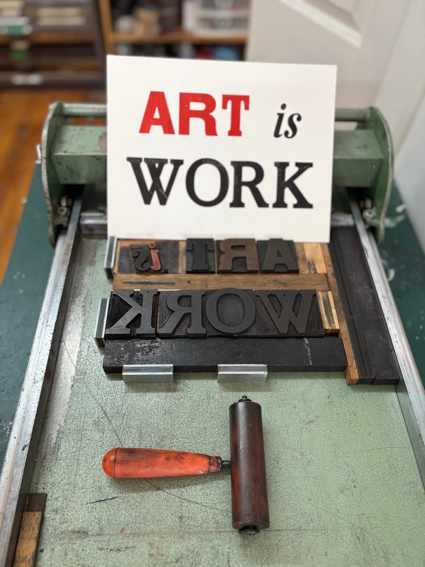 Letterpress Posters *OFFSITE*