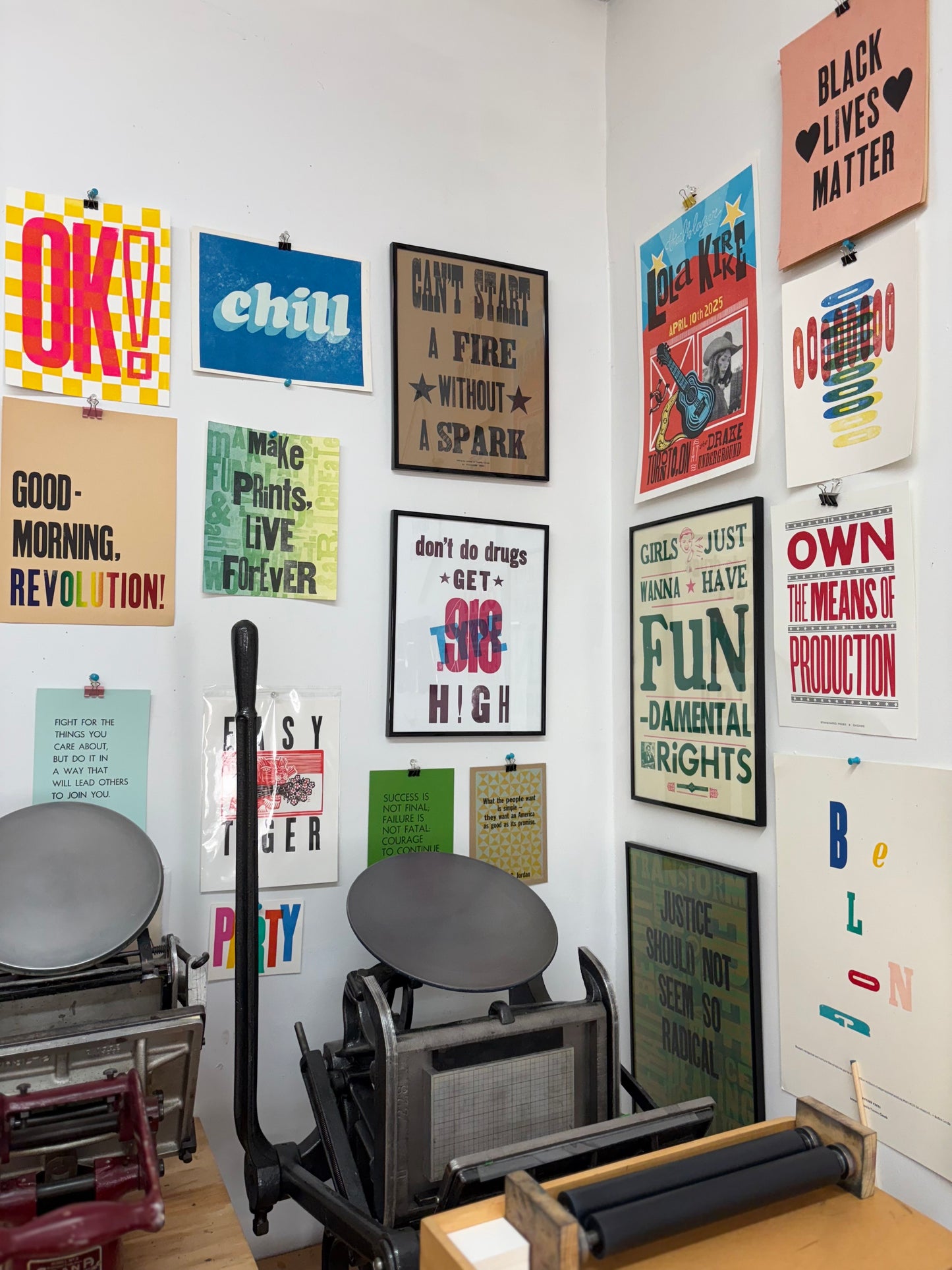 Letterpress Posters *OFFSITE*