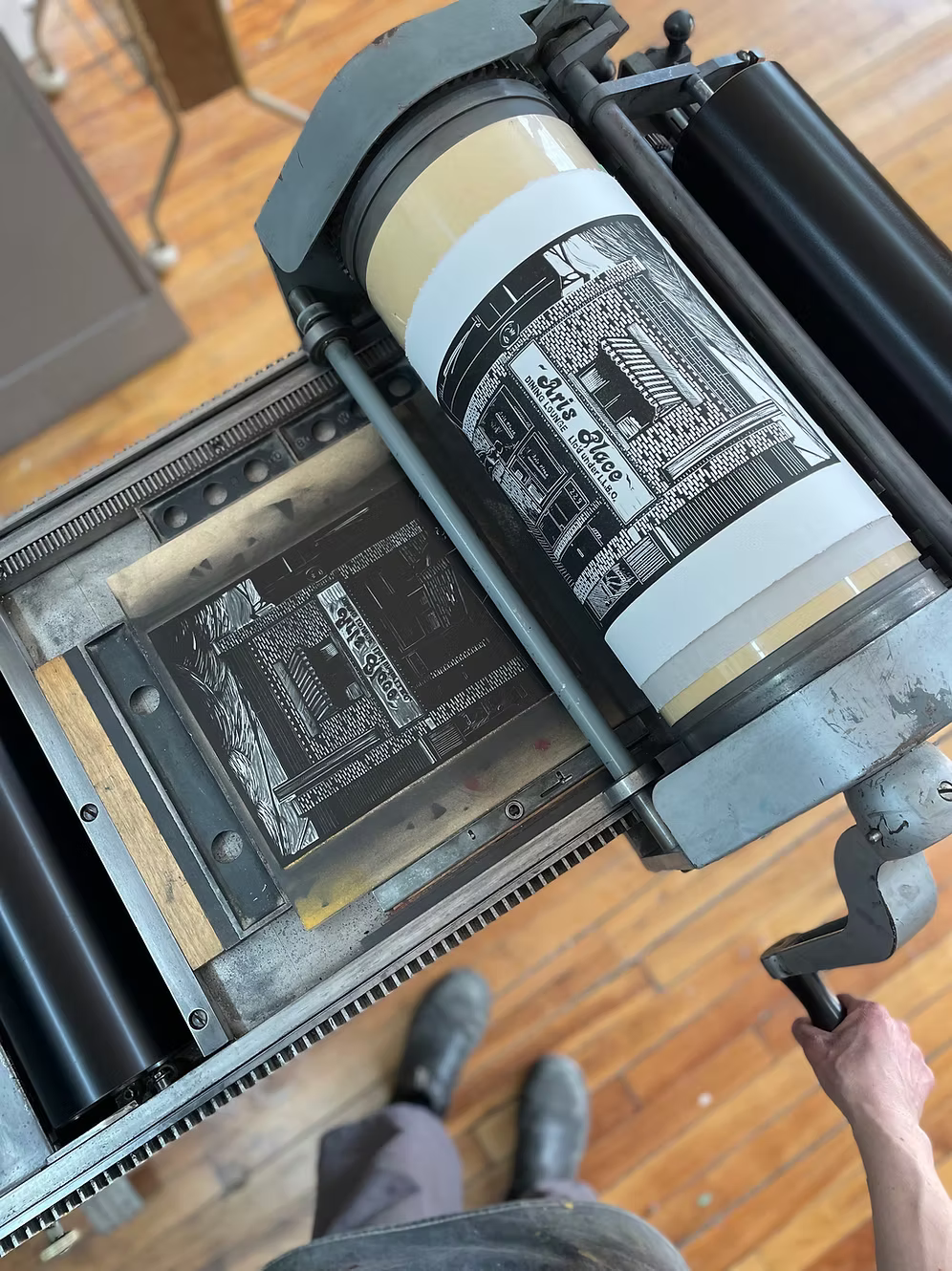 Linocut Printing X Bellwoods Brewery