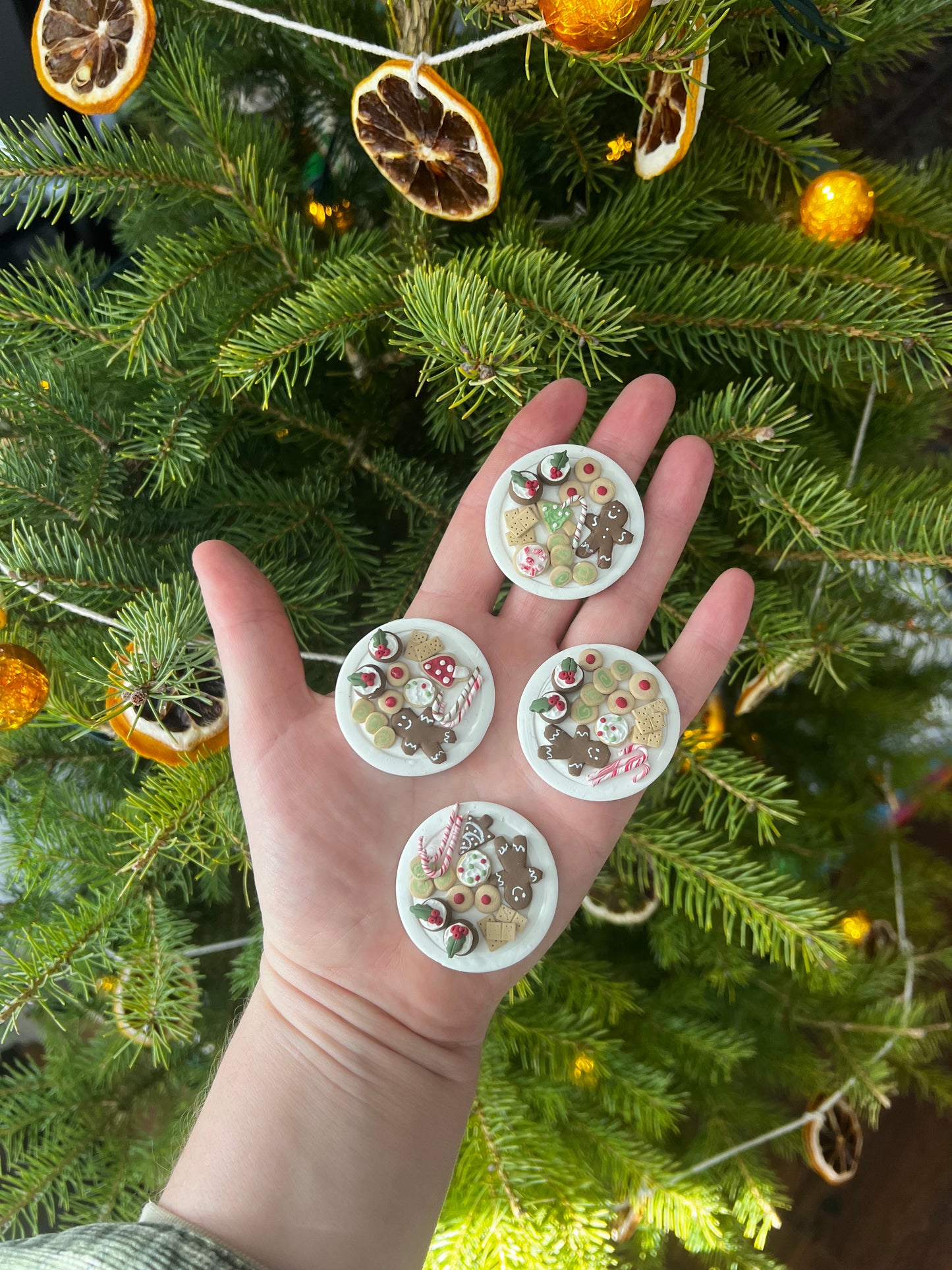 Miniature Polymer Clay Holiday Cookies *OFFSITE*