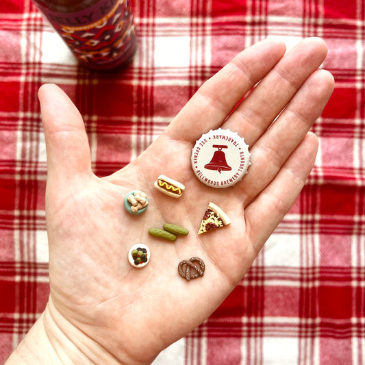 Miniature Polymer Clay Beer Snacks X Bellwoods Brewery