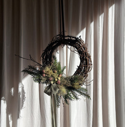 Wild Foraged Holiday Wreath *OFFSITE*