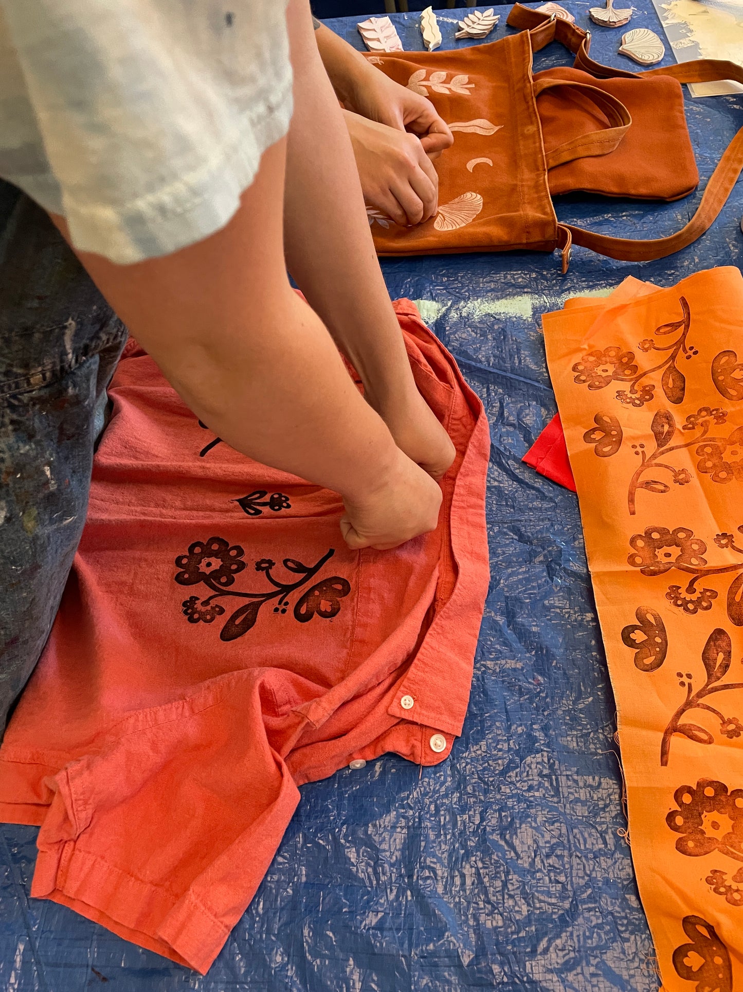 Block Printed Clothing Workshop