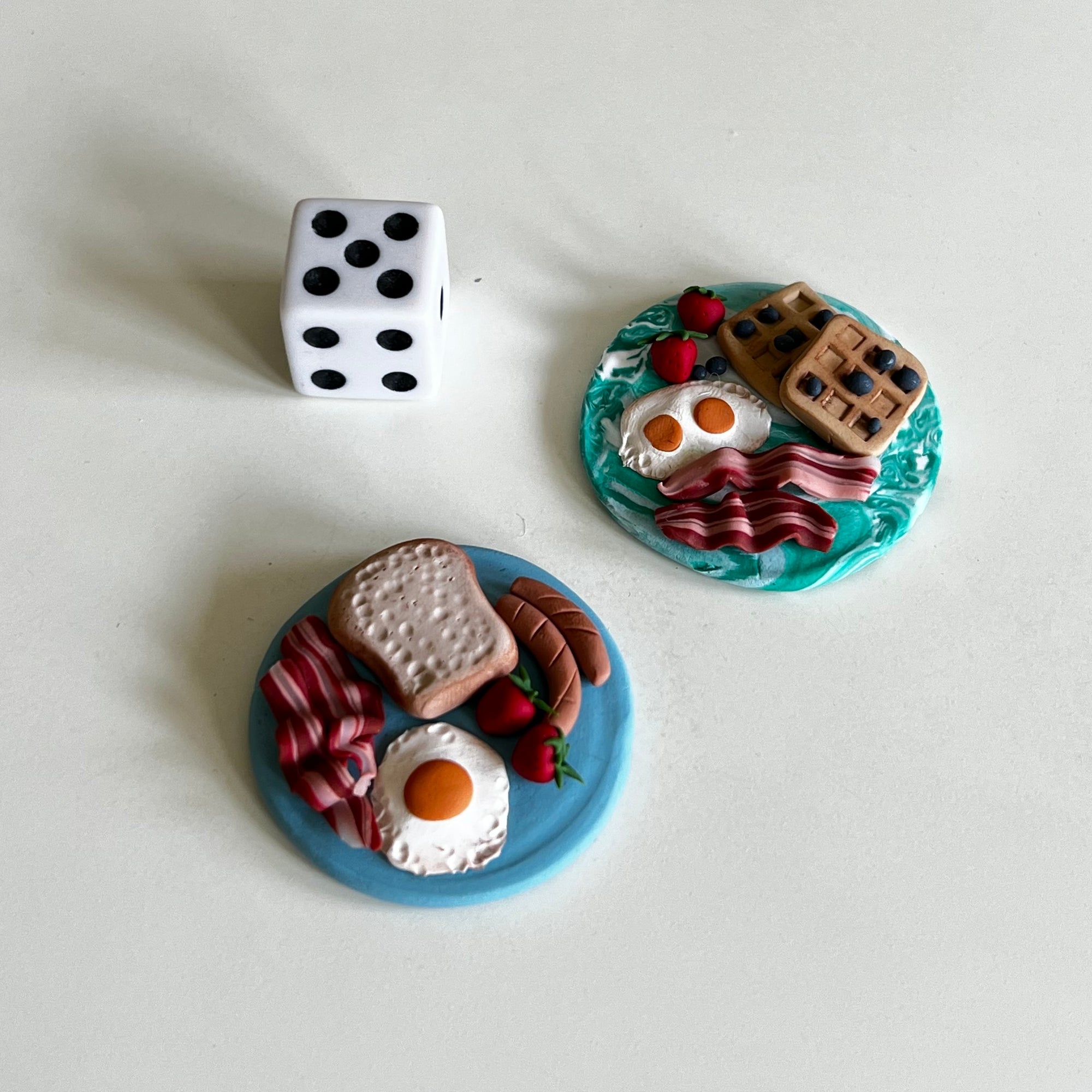 Miniature Polymer Clay Breakfast *OFFSITE*