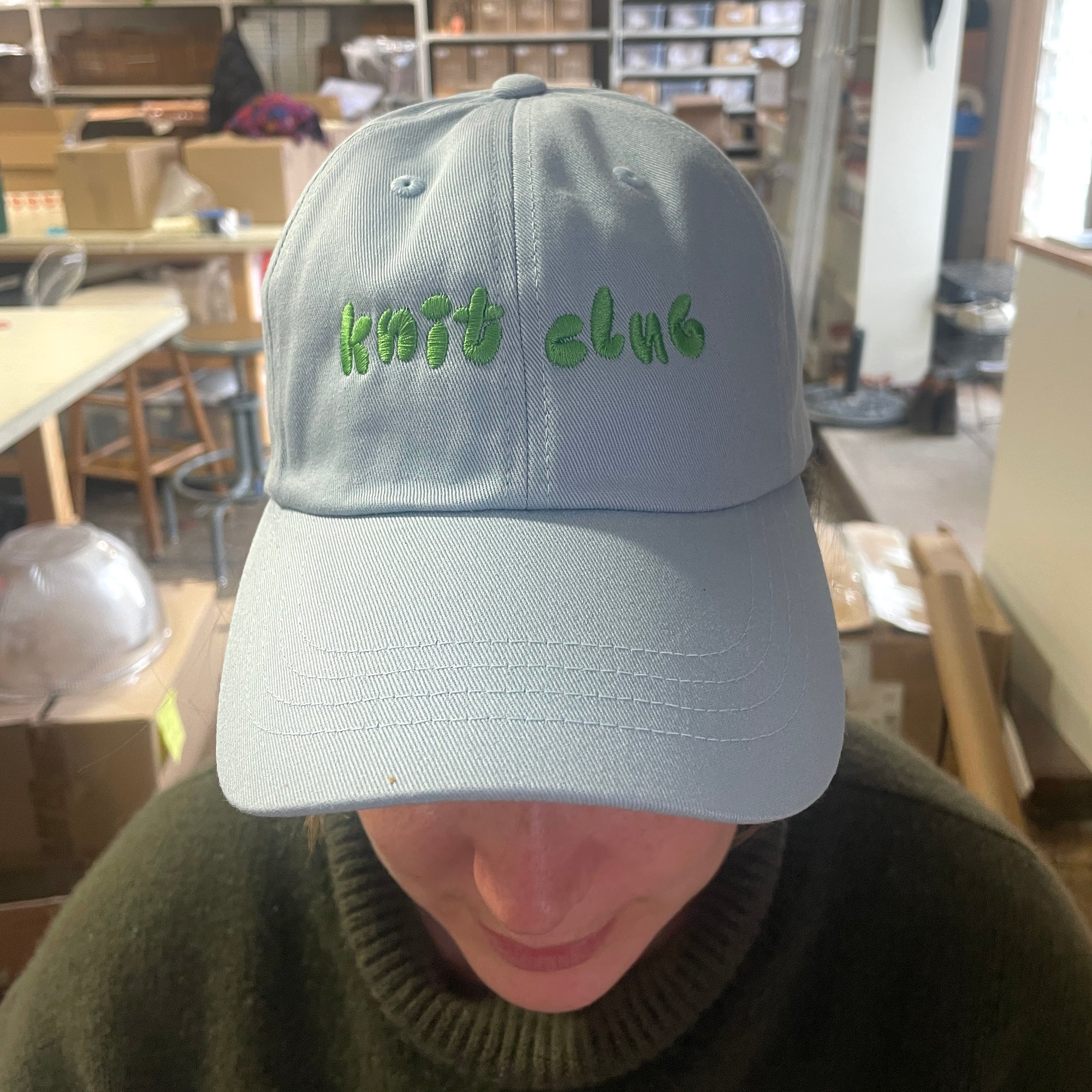 Knit Club hat