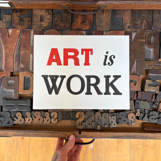 Letterpress Posters *OFFSITE*